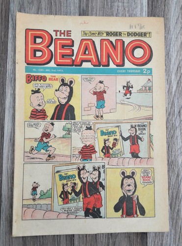 Vintage beano comic 1585 - beano, no.1585