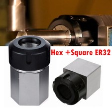 Square ER32 + Hex ER32 Collet