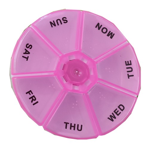 Weekly day pill container - weekly,