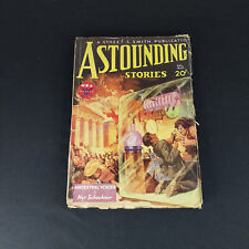 Astounding Stories December 1933 Nat Schachner, Hal K. Wells US Pulp Magazine
