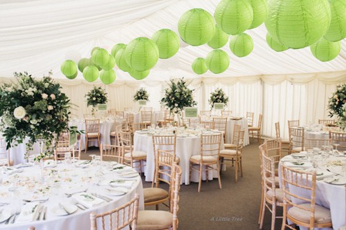 12pcs paper lantern mix size - 12pcs,