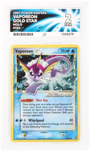 Pokémon 2007 vaporeon star - pokémon,