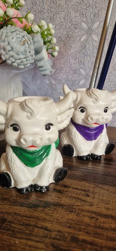 Highland cow pen holder - highland,