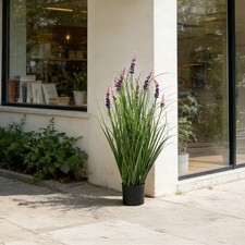 Artificial Lavender Tree Bushy