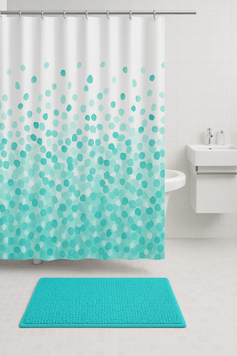 Bath mat shower curtain 2 - mat,