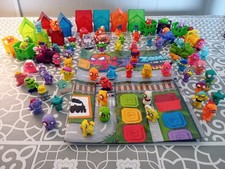 Zomblings Bundle Train Plane Metallic Cars And Figures Town Map