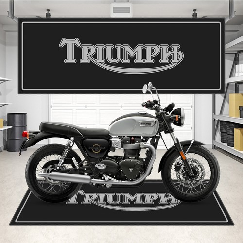 For triumph motorcycle - motorcycle, mat