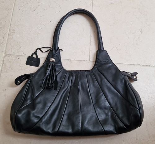Ladies black soft leather - ladies,