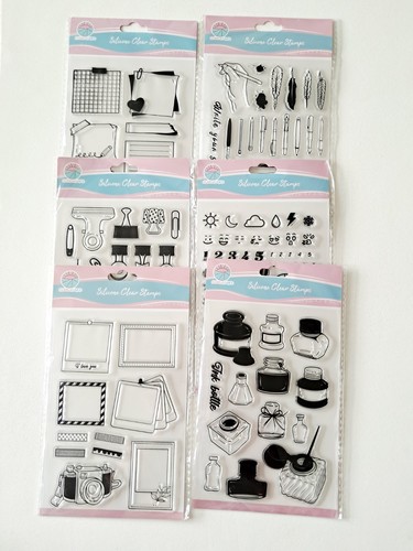 Bundle clear stamps for - of,