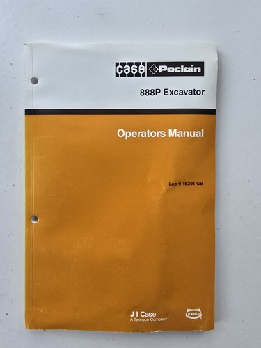 Case poclain 888p - poclain,