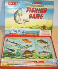 Merit FISHING GAME Junior Magnetic - Vintage Game - Complete VGC