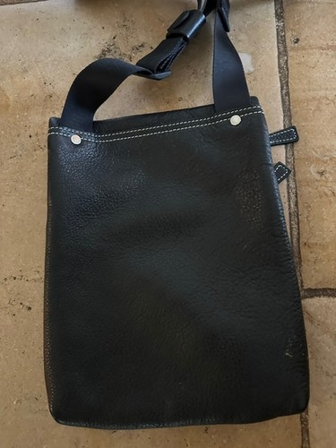 Longchamp leather vintage - longchamp,