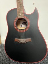 Lindo acoustic guitar - lindo, black