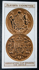 The FA Cup Winners Medals  Original 1930 Vintage Card  EE05M