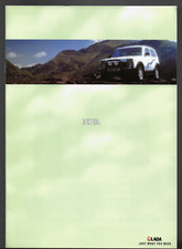 Lada Niva 1993-1995 UK Market Sales Brochure Standard Cossack