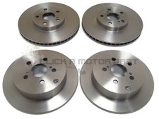 FRONT & REAR BRAKE DISCS SET
