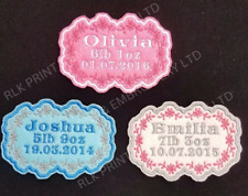 Personalised Embroidered Name