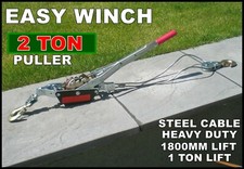 Workshop Winch Hoist Lift Car Smart Or Damaged Spares Lifter Repairs Engine New