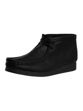 Clarks Men's Wallabee Evo Leather Boots, Black