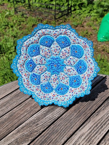 Small blue islamic - blue, style