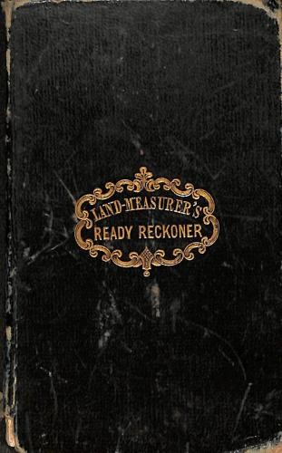 Land measurers ready - land, reckoner