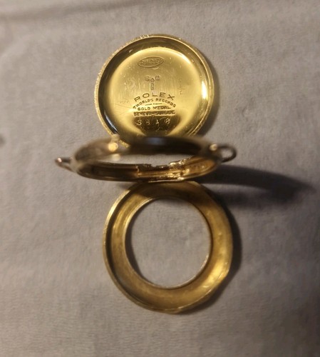 Rare antique rolex 9ct gold - rare,