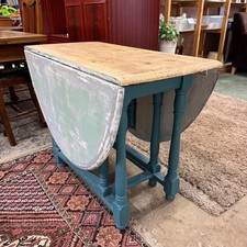 Vintage oak gate leg - leg, leaf