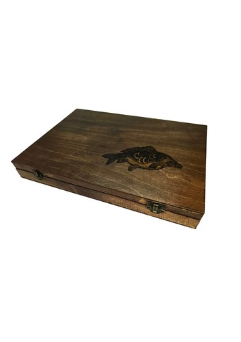 Handmade float box woodburnt - handmade,