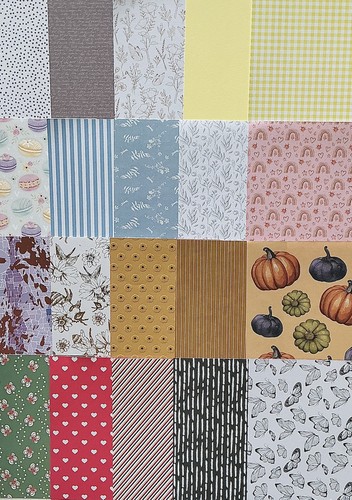 Assorted backing - x,
