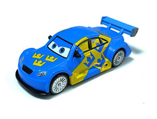 Disney- Pixar Cars Swedish Racer 1:55 Diecast Model Vehicle Car Kids Toys