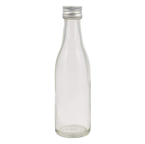 Mini glass bottles 50ml gold - 50ml,