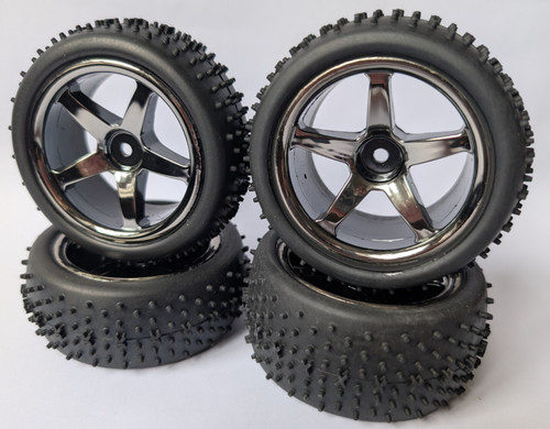 Car buggy wheels - 1/10,