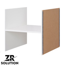 New IKEA KALLAX Insert with 1 Shelf, White Vertical Divider, 33×33 cm 204.237.20