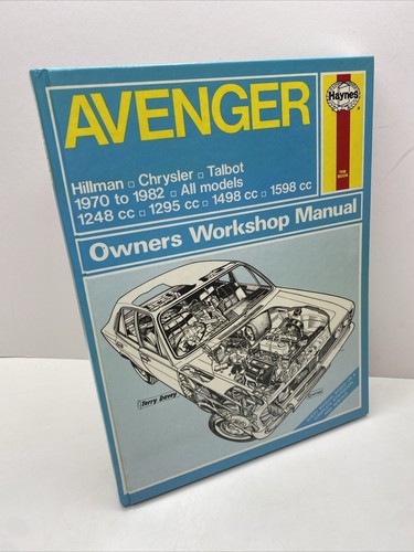 Avenger haynes workshop manual - workshop,