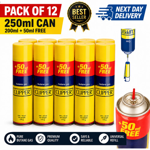 Clipper gas refill universal - refill,