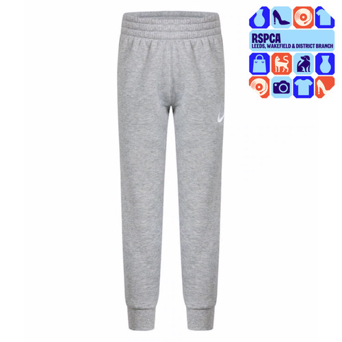 Nike grey fleece joggers - grey,