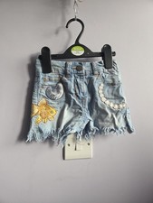 Monnalisa girls denim shorts - monnalisa, girls'