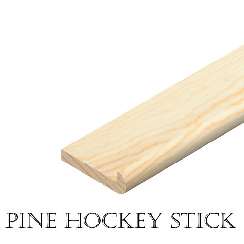 Pine hockey stick angle - pine,