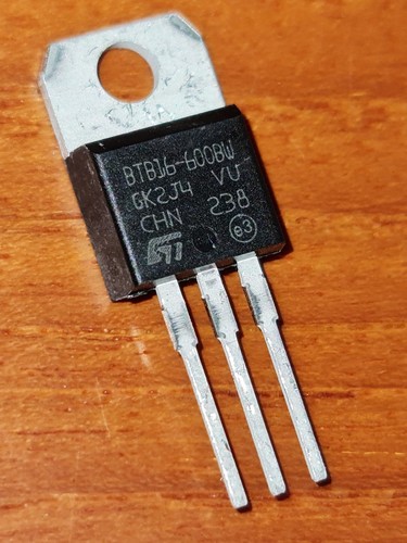 Triac btb16 600bw - (2pcs)triac, btb16-600bw
