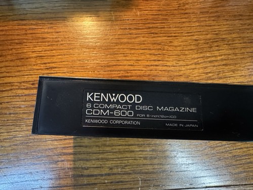 Kenwood cdm 600 - cdm-600, 6-disc
