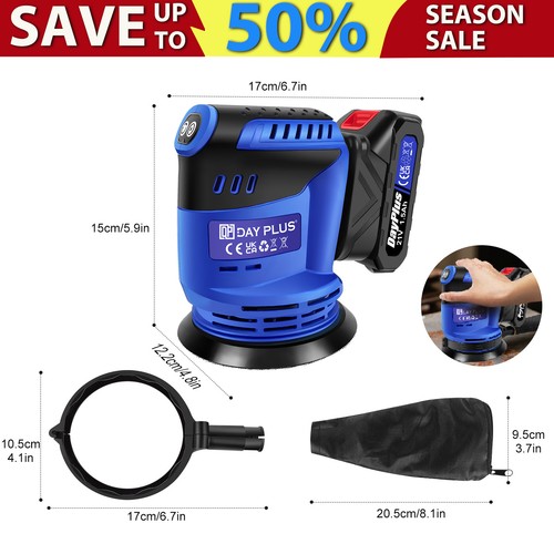 Electric random orbital sander - random,