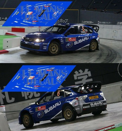 Decals subaru impreza n14 wrc - impreza,