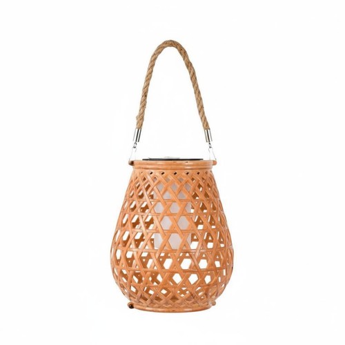 Woven lantern solar usb - solar,