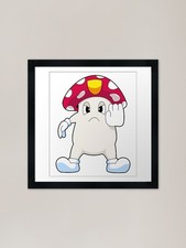 Mushroom cop police framed - cop,