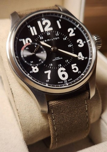 Hamilton khaki officer