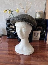 M&S Men's Moon Tweed Flat Cap
