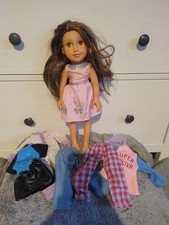 Chad Valley DesignaFriend Collection doll with clothes (approx 14")