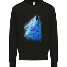 Wolf Watercolour Mens
