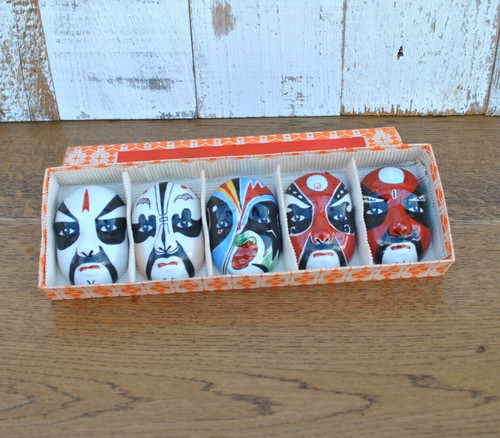 Vintage set five porcelain - of,