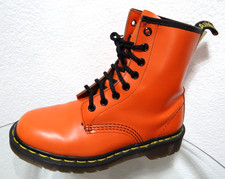 VTG Dr. Martens Orange Boots 8
